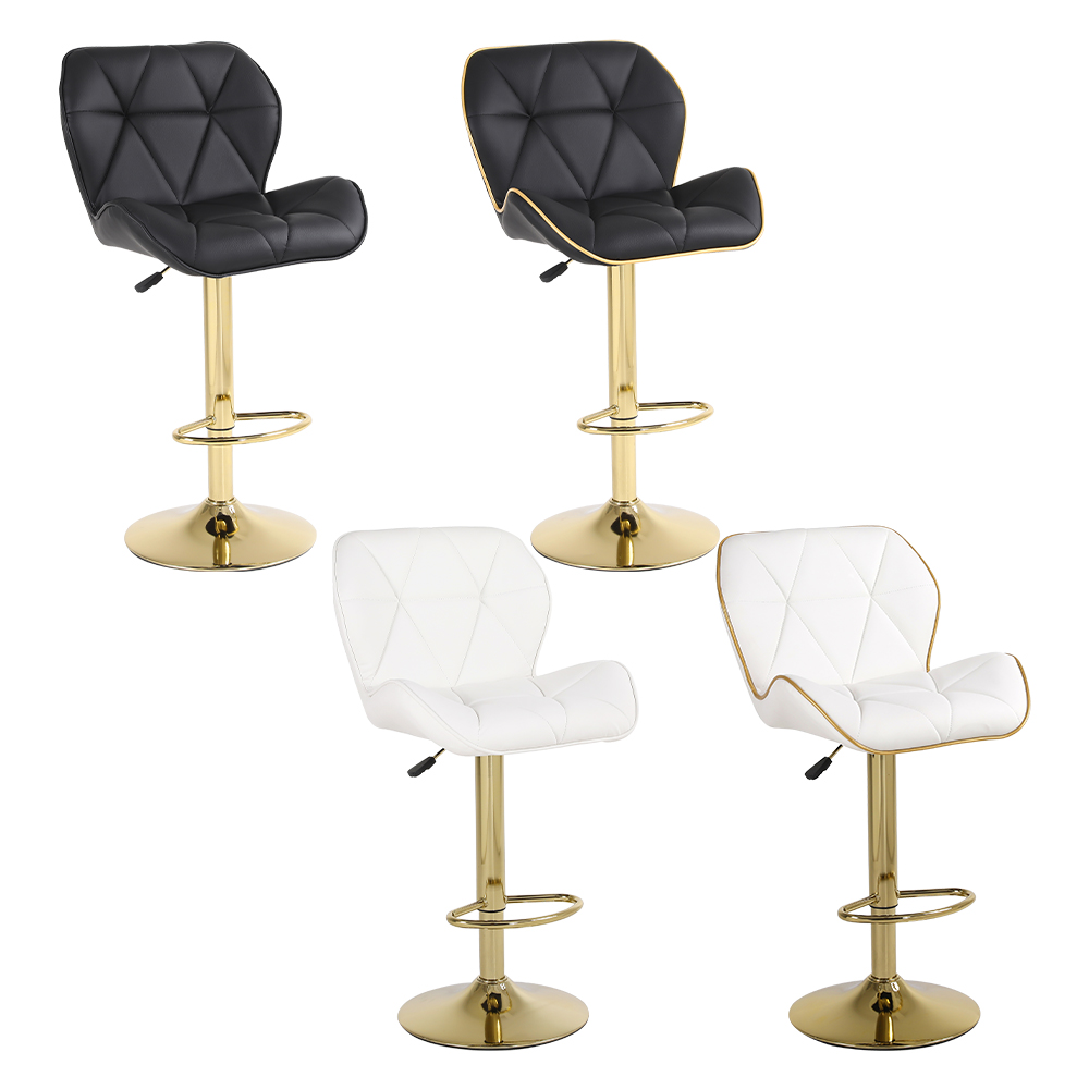 Swivel adjustable height bar stool